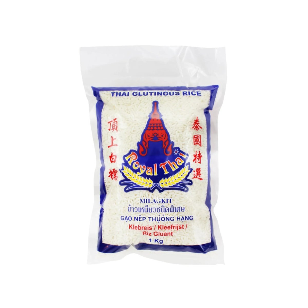 Ryż kleisty Royal Thai Milagkit 1 kg – tajski ryż słodki lepki