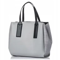 Torebki damskie - MONNARI KLASYCZNA TOREBKA DAMSKA AKTÓWKA PASEK - miniaturka - grafika 1