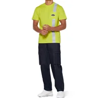 Koszulki sportowe męskie - Koszulka turystyczna męska Huff Safety S/s - miniaturka - grafika 1