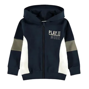 Bluza dziecięca Name It Mobeng rozsuwana z kapturem bawełniana-80 - Bluzy dla dziewczynek - miniaturka - grafika 1