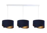 Lampy stojące - Granatowa lampa wisząca nad stół glamour - S510 F9-H07 - miniaturka - grafika 1