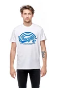 Koszulki męskie - WRANGLER SS AMERICANA TEE WHITE W7F6FK989 M - miniaturka - grafika 1