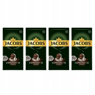 Kapsułki do Nespresso Jacobs Espresso 10 intenso zestaw 4x10 szt. - Kawa w kapsułkach i saszetkach - miniaturka - grafika 1