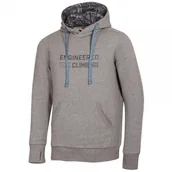 Bluzy sportowe męskie - Męska bluza Ocún Hoodie Men Rozmiar: L / Kolor: szary - miniaturka - grafika 1