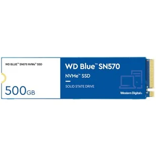 Dysk SSD WD Blue SN570 WDS500G3B0C (500 GB - Dyski SSD - miniaturka - grafika 1