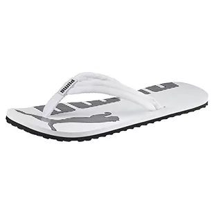 PUMA Unisex-dorosły Epic Flip V2 Klapki, biały White Black, 38 EU - Moda i Uroda OUTLET - miniaturka - grafika 1