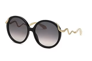 Just Cavalli Okulary przeciwsłoneczne Roberto Cavalli Damskie, Shiny Full Cream, 55/20/140 - Okulary przeciwsłoneczne - miniaturka - grafika 1