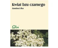 Zioła - CZARNY BEZ KWIAT zioła do zaparzania FLOS - miniaturka - grafika 1