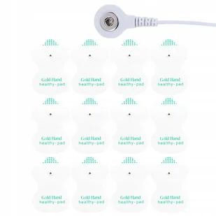 Elektrody Żelowe Tens Ems 8X5,5Cm Nakładki Pady Do Elektrostymulatora 12Szt - Masażery Elektrody Żelowe Tens Ems 8X5,5Cm Nakładki Pady Do Elektrostymulatora 12Szt - Masażery - miniaturka - grafika 1