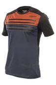 Koszulki rowerowe - Koszulka Fasthouse Alloy Sidewinder Rdza/Głęboki granatowyL - miniaturka - grafika 1