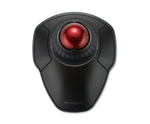 Kensington Trackball Orbit z pierścieniem przewijania czarny - Myszki - miniaturka - grafika 1
