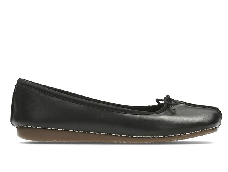 Clarks, Baleriny damskie, Freckle Ice, rozmiar 36