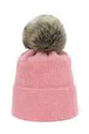 Czapki damskie - Czapka Model Soft Fluff Pink - Art of polo - uniwersalny Art of polo - miniaturka - grafika 1