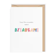 Kartki okolicznościowe i zaproszenia - Będziecie Dziadkami - miniaturka - grafika 1