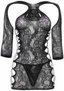 Sukienki - Mandy Mystery lingerie Sukienka z ramieniem S-L 1 opakowanie (1 x 1 sztuka), czarna, 27167391101 - miniaturka - grafika 1