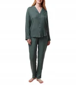 Piżamy damskie - Ciepła Piżama Damska Rozpinana Dwuczęściowa Triumph Boyfriend Fit PW 42 - miniaturka - grafika 1