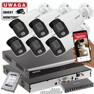 Zestawy do monitoringu - Zestaw kamer do monitoringu zewnętrznego Acusense Hikvision DS-2CD2027G2-L(2.8MM)(C) FullHD ColorVu IR40 - miniaturka - grafika 1