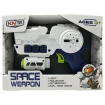 Pistolet kosmiczny na baterie Adar - Zabawki militarne - miniaturka - grafika 1