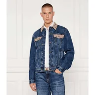 Kurtki męskie - GUESS Jeansowa kurtka DILLON Regular Fit - miniaturka - grafika 1