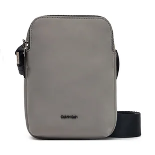 Saszetka Calvin Klein Business Tech Reporter Xs K50K512888 Szary - Torby męskie - miniaturka - grafika 1
