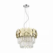 Lampy sufitowe - P0506-05A-F4E3 QUASAR LAMPA WISZĄCA ZŁOTA/GOLD - miniaturka - grafika 1