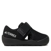 Buty trekkingowe dziecięce - Sandały adidas Terrex Captain Toey Infant Kids ID2435 Czarny - miniaturka - grafika 1