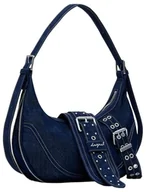 Torebki damskie - Desigual BINDELLA, damska torba na ramię, Niebieski - miniaturka - grafika 1