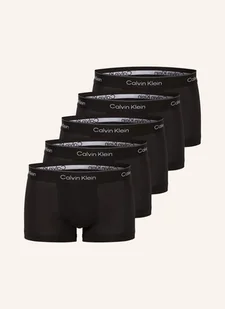 Calvin Klein Bokserki Icon Cotton Stretch Low Rise, 5 Szt. schwarz - Majtki damskie - miniaturka - grafika 1