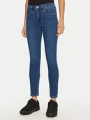 Spodnie damskie - Wrangler Jeansy 112355898 Niebieski Skinny Fit - miniaturka - grafika 1
