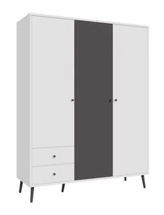 Szafa EasyKlix Harllson Hlts731Lec-M806 Biały / Uni Wolfram Szary - Szafy - miniaturka - grafika 1