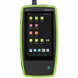 NetAlly LinkRunner 10G Advanced Tester PoE Czarny, Zielony - Narzędzia sieciowe - miniaturka - grafika 1