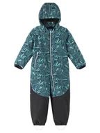 Kombinezony dla dzieci - Reima Kombinezon softshell Mjosa 5100006A Turkusowy Regular Fit - miniaturka - grafika 1
