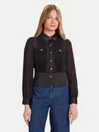 Koszule damskie - Morgan Koszula 232-CLOCLO Czarny Regular Fit - miniaturka - grafika 1