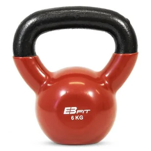 Hantla Treningowa Kettlebell Winylowy 6 kg Eb - Kettlebell - miniaturka - grafika 1