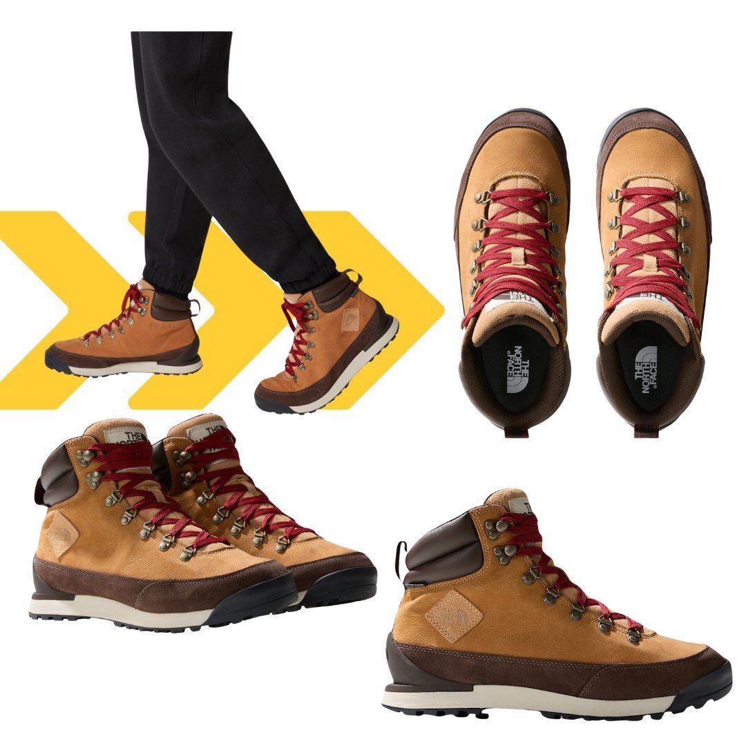 Buty turystyczne męskie The North Face Back-to-Berkley IV Leather WP A817Q r.42