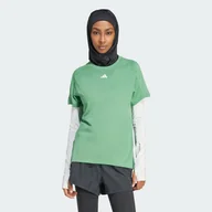 Koszulki sportowe damskie - AEROREADY Train Essentials Minimal Branding Crewneck Tee - miniaturka - grafika 1