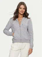 Bluzy damskie - Guess Jeans Bluza W4YQ03 KC811 Szary Regular Fit - miniaturka - grafika 1