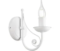 Lampy ścienne - Kinkiet DONATO 1xE14/40W/230V biały - miniaturka - grafika 1