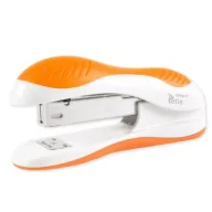 Zszywacze biurowe - Zszywacz niebieski 25 kartek pomarańczowy - miniaturka - grafika 1