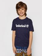 Koszulki dla chłopców - Timberland T-Shirt T25P22 S Granatowy Regular Fit - miniaturka - grafika 1