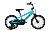 Rowery - Rower dziecięcy M-BIKE QKI, rozmiar koła 16", BLUE BLACK - miniaturka - grafika 1