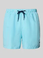 Kąpielówki męskie - Spodenki kąpielowe z elastycznym pasem - miniaturka - grafika 1