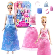 Lalki dla dziewczynek - Disney Princess Lalka Księżniczka Kopciuszek Zestaw 2w1 Historia Kopciuszka 3+ - miniaturka - grafika 1