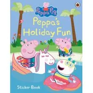 Książki edukacyjne - Ladybird Peppa Pig: Peppa$405s Holiday Fun Sticker Book - miniaturka - grafika 1