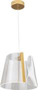 Lampy sufitowe - Maxlight Lampa wisząca SEDA P0384 złota oprawa w stylu nowoczesnym P0384 - miniaturka - grafika 1
