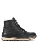 Botki męskie - Mustang Trzewiki 4141-604-259 Szary - miniaturka - grafika 1