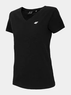 Bluzki damskie - Koszulka bluzka damska z krótkim rękawkiem T-shirt damski 4F NOSH4-TSD002 - L - grafika 1