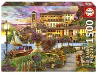 Puzzle - Educa, Puzzle, Włoska promenada, 1500 el. - miniaturka - grafika 1