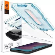 Szkła hartowane na telefon - Spigen Glas.TR iPhone 12 Max/Pro 2-Pack "EZ FIT" AGL01801szkło hartowane - miniaturka - grafika 1