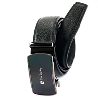 Paski - męski pasek z prawdziwej skóry Pierre Cardin 657 HY09 - miniaturka - grafika 1